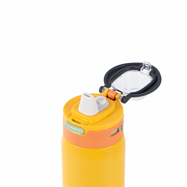 Wholesale 700ml Dual-Drink Vacuum Insulated Stainless Steel Thermo Sports Water Bottle