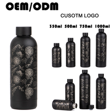 Double-Wall Steel Sports Water Bottle 500ml 750ml – Leak-Proof, BPA-Free, Personalized Logo for Fitness & Travel