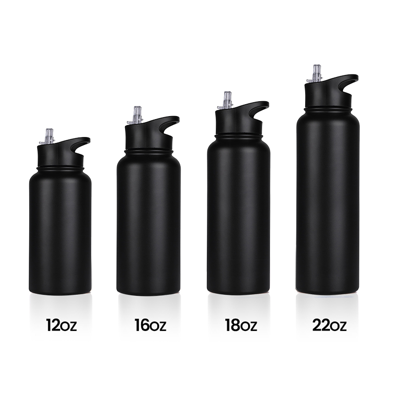 New Design Lid Stainless Steel Vacuum Flask Double Wall Water Bottle Insulated Metal Water Bottle with Infuser
