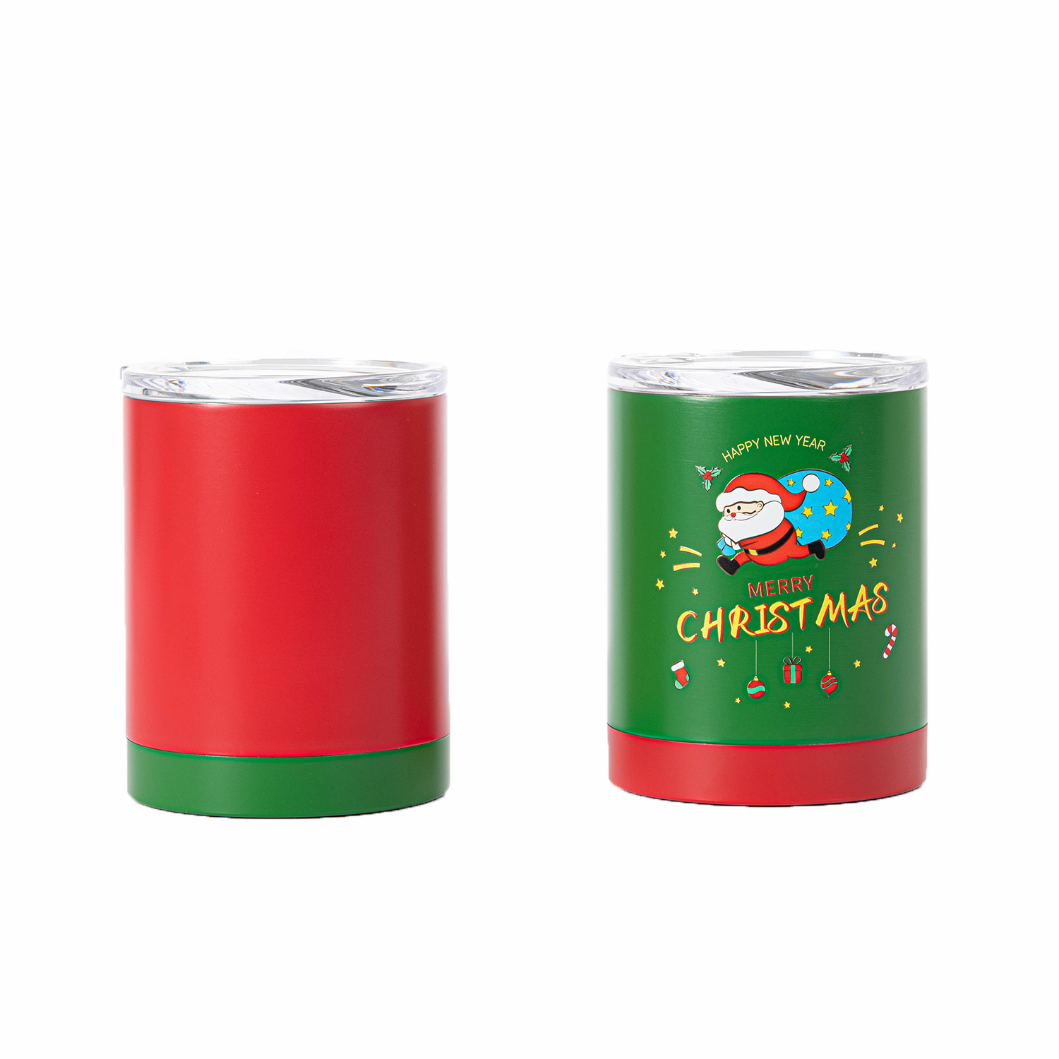 Wholesale New Custom Color Christmas Stainless Steel Insulated Tumbler for Sports Travel Camping Gift