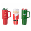 Wholesale Christmas Custom Graphic Stainless Steel Insulated Water Bottle for Sports Travel Camping Gift
