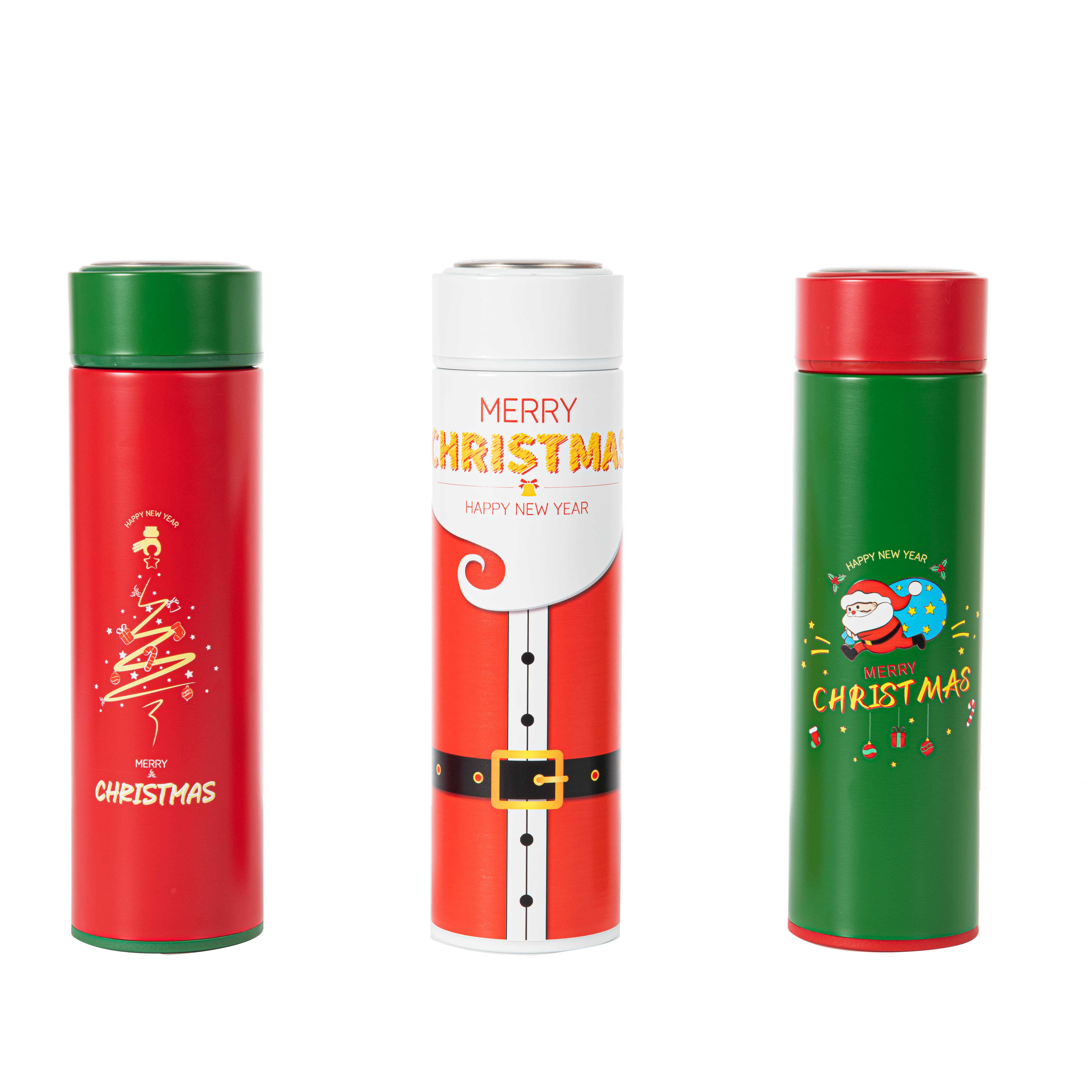 Wholesale New Custom Color Christmas Stainless Steel Insulated Tumbler for Sports Travel Camping Gift