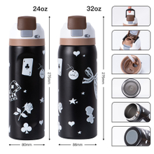 High Quality Wholesale Customized Travel Portable Double Wall Insulated Stainless Steel Water Bottles