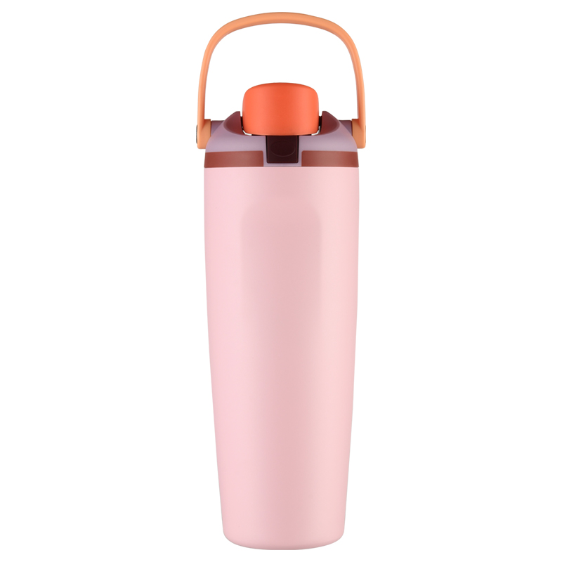 Wholesale Custom Fruit Color Stainless Steel Tumbler Sublimation 30oz Stainless Steel Tumbler Handle And Straw