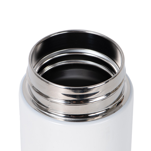 Wholesale 500ml Wooden Grain Lid Insulated Stainless Steel Water Bottle
