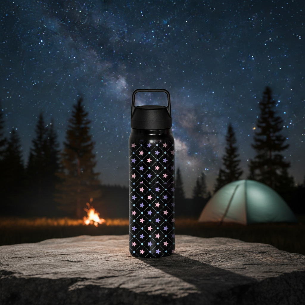 420ml Insulated Water Bottle with Carry Handle | 304 Stainless Steel Vacuum Flask | OEM/ODM Custom Logo Bottle Wholesale