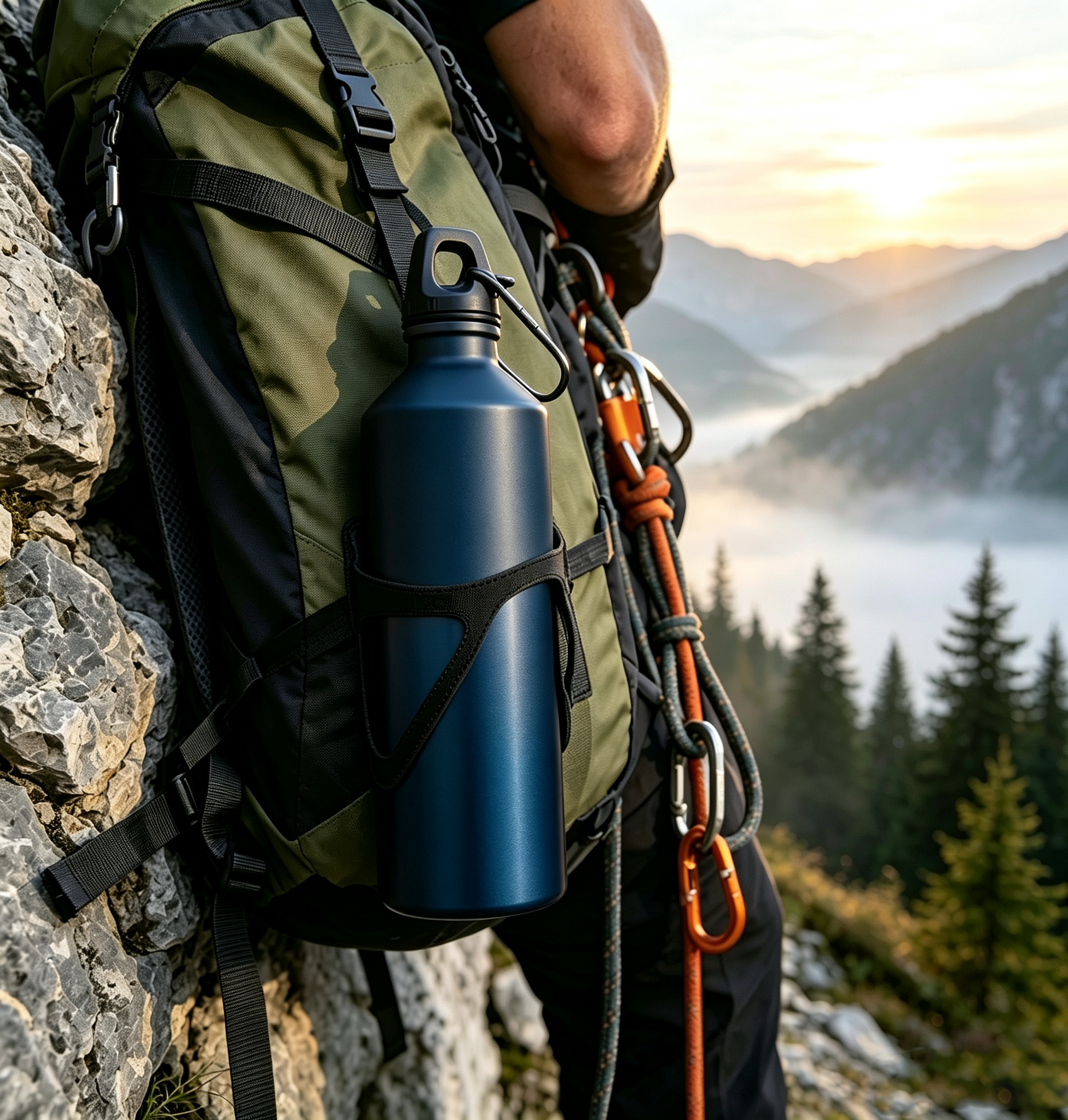 Sports aluminum bottle