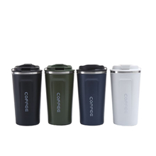 Factory Hot Sales Wholesale Oem Double Walled Stainless Steel Tumbler Insulated Thermal Cups Travel Coffee Mug With LED Lid
