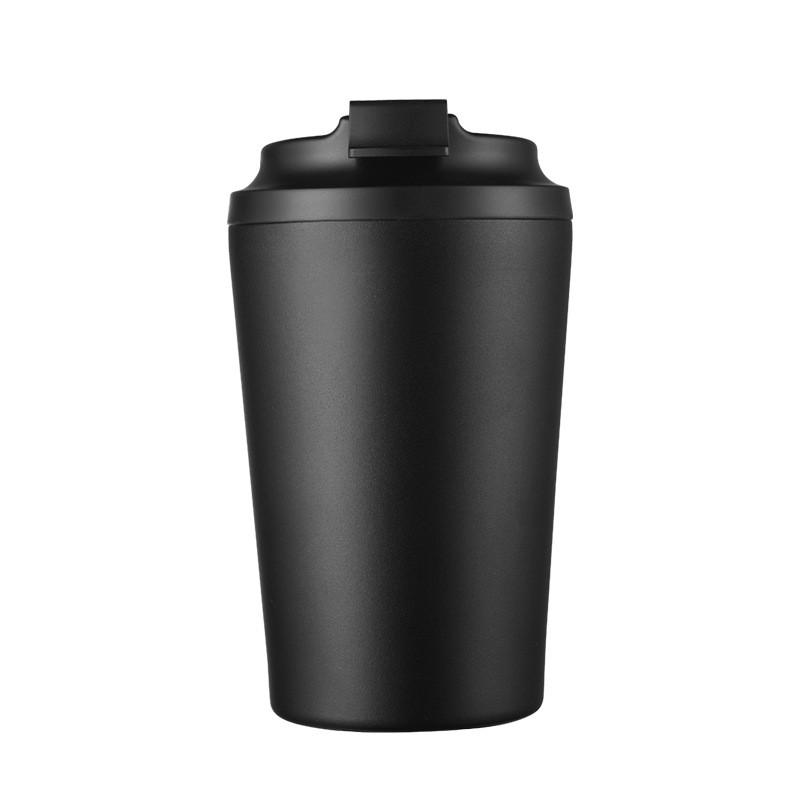 Wholesale Cheap Vacuum Insulated Reusable Coffee Tumbler Cup 350ML 304 Stainless Steel Coffee Cup with Lid for Car Office