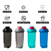 Warehouse Bulk Custom logo Bpa Free 500ml 700ml Shaker Bottles with Lid Protein Mixing Ball for Gym Fitness Training