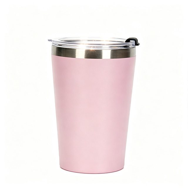 Factory Wholesale 12oz Stainless Steel Beer Cup with Lid