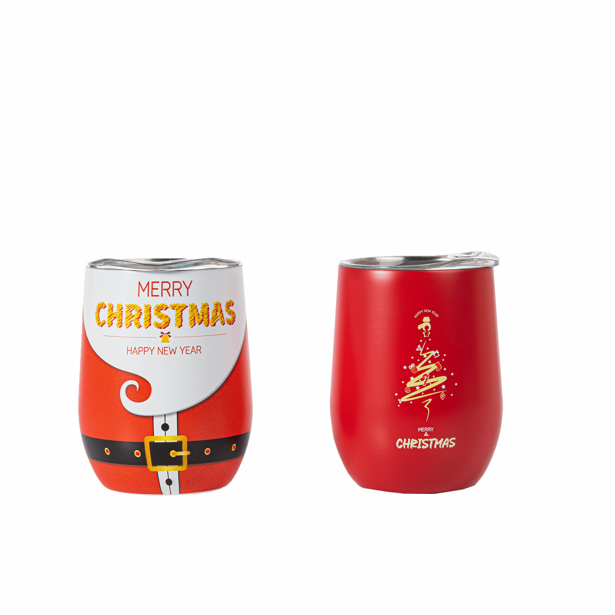 Hot Sales Durable Custom Packaging Christmas Stainless Steel Water Bottle for Sports Travel Camping Gift 