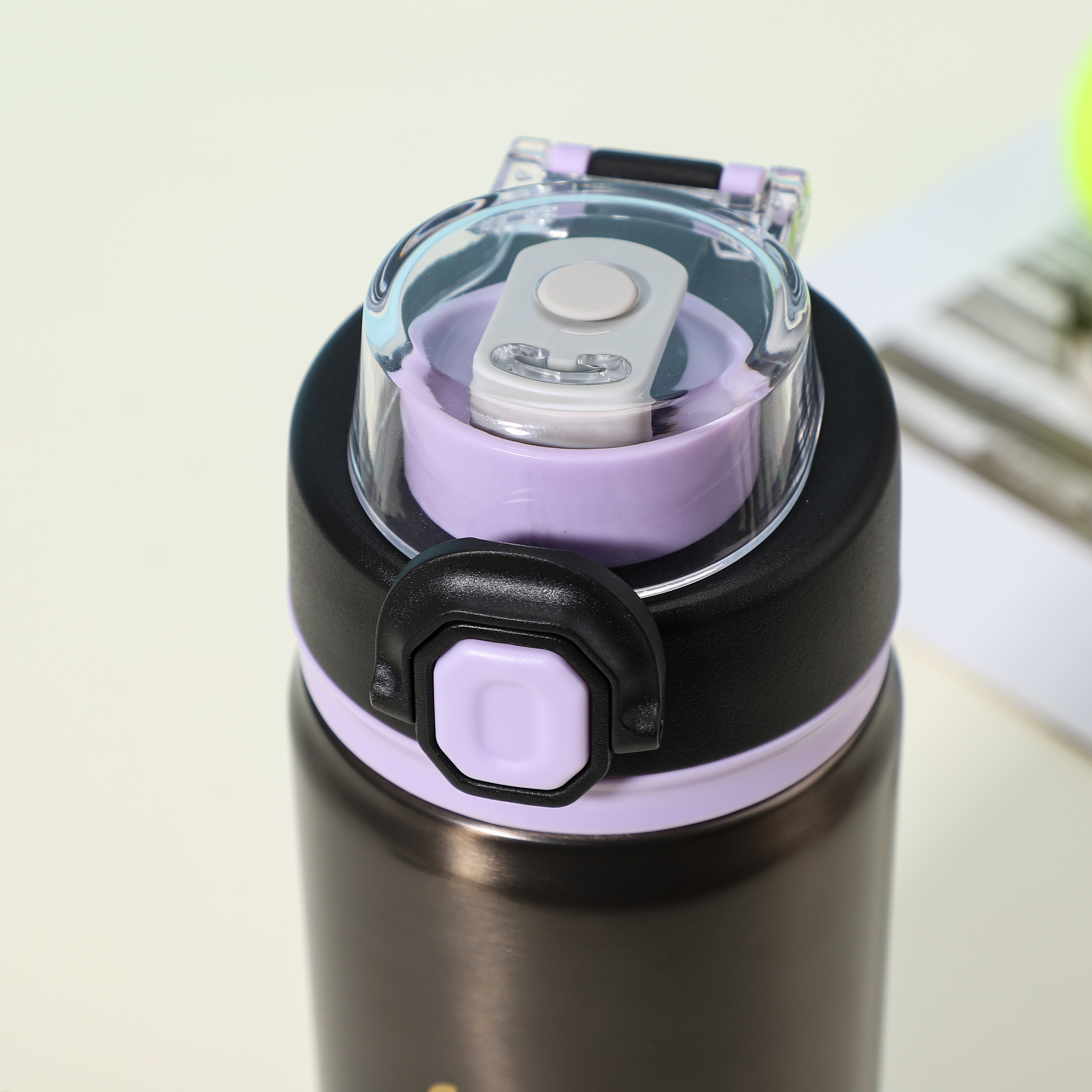 Hot Sales Custom Logo 500ml/750ml Double Wall Insulated Thermal Sports Stainless Steel Water Bottle with Lid Straw for Camping