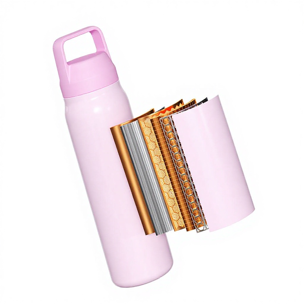 420ml Insulated Water Bottle with Carry Handle | 304 Stainless Steel Vacuum Flask | OEM/ODM Custom Logo Bottle Wholesale