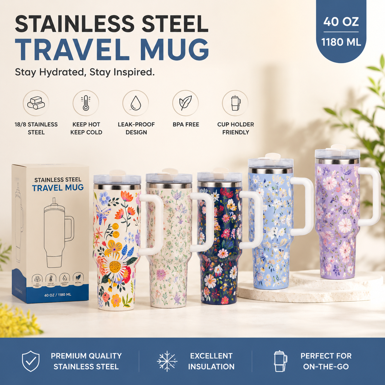 40oz travel mug