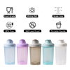Oem&Odm Wholesale Custom logo Transparent Portable Cute BPA-Free Plastic Sport Drinking Shaker Water Bottle with Lid