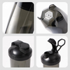 Warehouse Bulk Custom logo Bpa Free 500ml 700ml Shaker Bottles with Lid Protein Mixing Ball for Gym Fitness Training