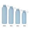 Custom Logo Wholesale Small Mouth Drink Bottles Rubber Paint Sport Cup Vacuum Flask Thermal Stainless Steel Sports Water Bottles
