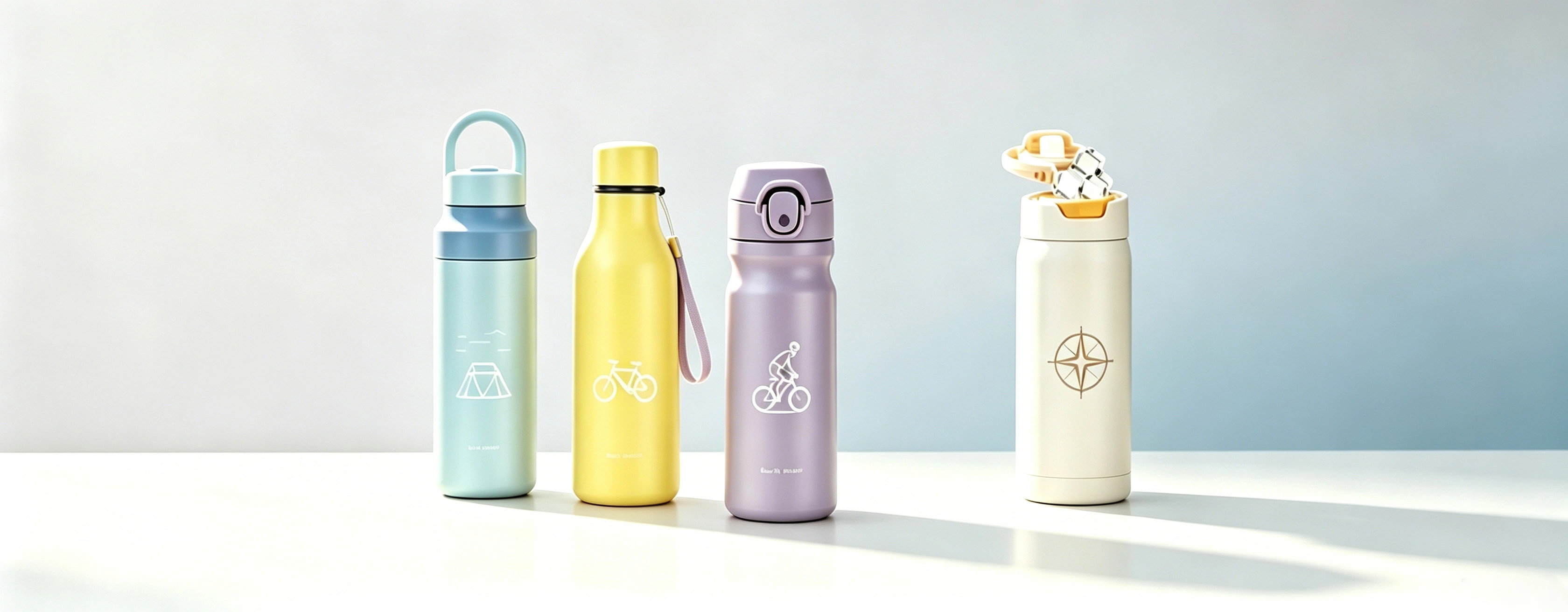 Stainless steel sports bottle