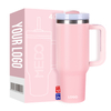 Custom Logo Stainless Steel Travel Cup Coffee Car Thermal Insulated Outdoor 40oz Thermal Mug Tumbler with Handle