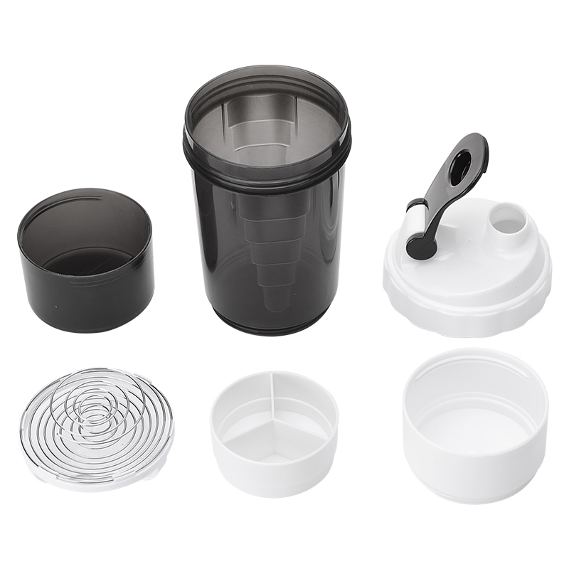 Hot Sales Wholesale 500ml BPA-Free Shaker Bottles with Storage for Shakers Protein Shaker Hot/Cold Gym Drinks