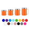 Custom 12oz 14oz 16oz 20oz Stainless Steel Double Wall Thermal Travel Vacuum Tumbler Coffee Mug With Handle