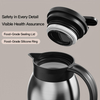 Wholesale Customized Insulation Tea Pot Colored Thermal Insulated Coffee Cafe Kettle Stainless Steel Thermos Tea Pot