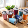 Factory Wholesale 12oz Stainless Steel Beer Cup with Lid