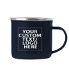 High Quality Wholesale Custom Printing Customized Classic Simplicity Iron Enamel Mugs Cup for Promotion