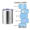 2025 Double Wall Stainless Steel 10oz Tumblers Beer Cups With Magnetic Slide Lid Powder Coated Water Bottle for Beer