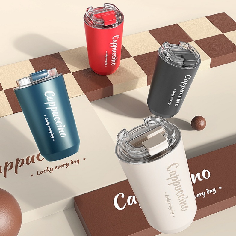 Wholesale High Quality Custom LOGO Reusable Stainless Steel Insulated Vacuum Leakproof Travel Unique 10oz Coffee Mugs Cups