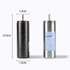 Wholesale 600ml Seamless Insulated Double Wall Stainless Steel Thermo Vacuum Coffee Mug with Straw