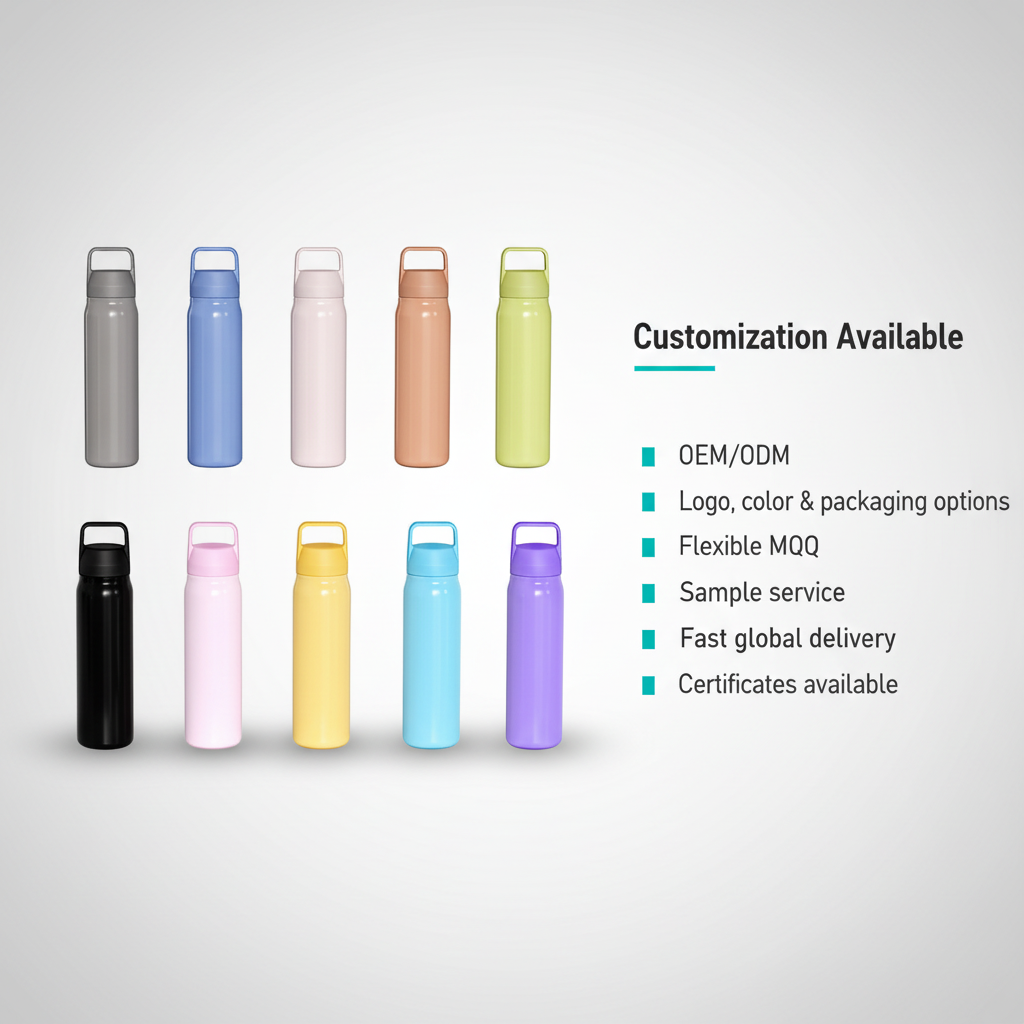 420ml Insulated Water Bottle with Carry Handle | 304 Stainless Steel Vacuum Flask | OEM/ODM Custom Logo Bottle Wholesale