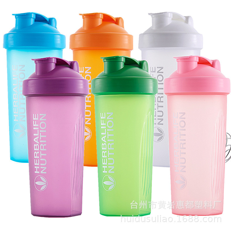 20oz/600ml Custom Logo Plastic Protein Shaker Bottle Fitness Sports Water Bottle