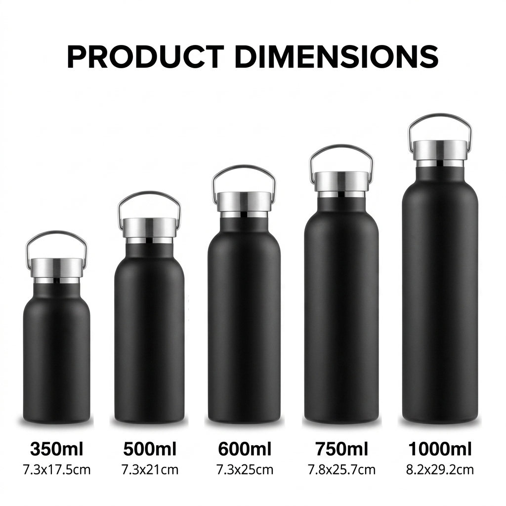 Wholesale Wide Mouth Insulated Stainless Steel Sports Water Bottle