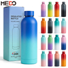 Custom Logo Vacuum Insulated Stainless Steel Water Bottle 500ml Double Wall Thermal Flask for Outdoor Sports - OEM/ODM Wholesale