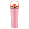 Wholesale Custom Fruit Color Stainless Steel Tumbler Sublimation 30oz Stainless Steel Tumbler Handle And Straw
