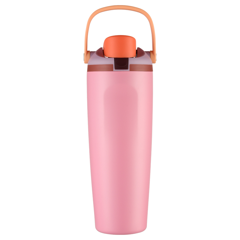 Wholesale Custom Fruit Color Stainless Steel Tumbler Sublimation 30oz Stainless Steel Tumbler Handle And Straw