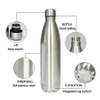 Wholesale Classic Cola Shaped Stainless Steel Water Bottle