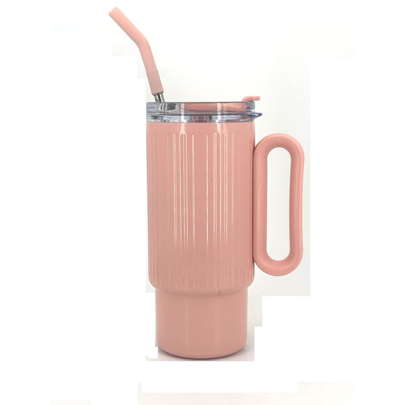 Mothers Day Gifts New Design BPA Free PS Material Lid Car Cup 40oz Tumbler With Handle And Lid