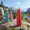 Wholesale 450ml Vacuum Insulated Stainless Steel Tapered Flask Thermo Water Bottle