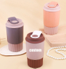 Custom Logo Leakproof Travel Mug: Portable 360ml Stainless Steel Double Wall Insulated Coffee Cup for Hot & Cold, Perfect for On-the-Go