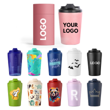 Wholesale Cheap Vacuum Insulated Reusable Coffee Tumbler Cup 350ML 304 Stainless Steel Coffee Cup with Lid for Car Office