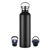 High Quality Hot Water Thermos 350ml 500ml 600ml 750ml 1000ml Stainless Steel Insulated Stainless Steel Water Bottle Flask with Bamboo Lid