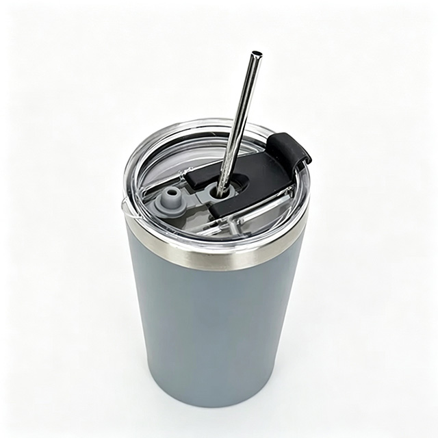 Factory Wholesale 12oz Stainless Steel Beer Cup with Lid