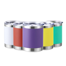 Wholesale Price BPA-Free Double Wall Insulated Mug Coffee Travel Mug 10oz Tumbler with Lid for Beer Coffee