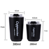 Wholesale High Quality Custom LOGO Reusable Stainless Steel Insulated Vacuum Leakproof Travel Unique 10oz Coffee Mugs Cups