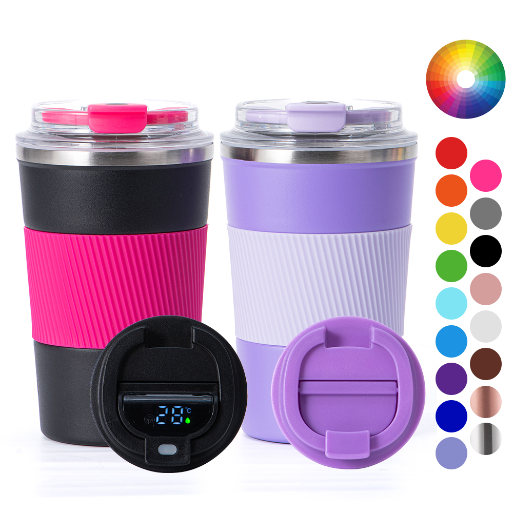 Factory Wholesale Reusable Coffee Cup Portable Leakproof Stainless Steel Vacuum Insulated Travel Coffee Mugs With LOGO
