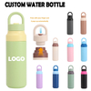 550ML Insulated Stainless Steel Tumbler with Handle | One-Push Leak-Proof Lid | BPA-Free Threadless Travel Water Bottle for Gym Camping